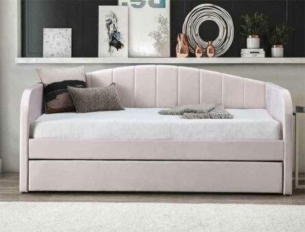 Flintshire Jasper Pink Colour Day Bed Frame