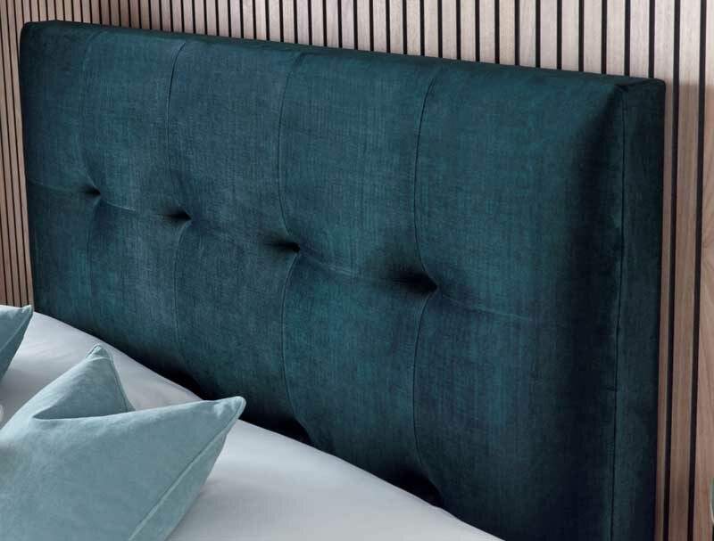 Kaydian Walkworth Deep Ocean Blue Ottoman Bed Frame