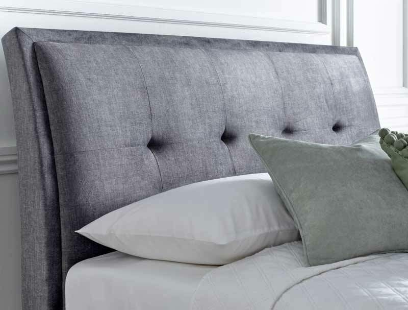 Kaydian Accent Vogue Grey Ottoman Bed Frame