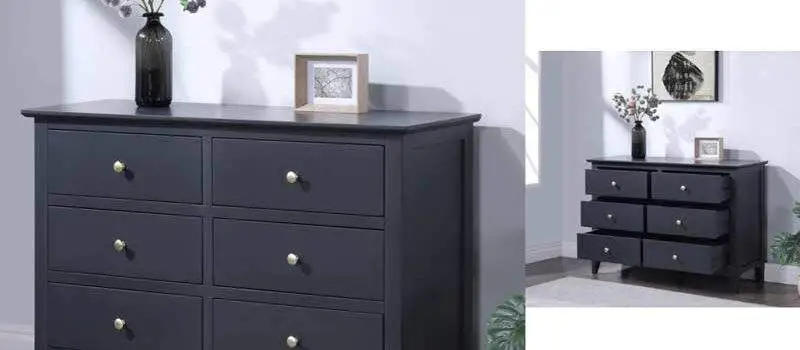 Oak Bedrooms Lunar Black Bed Frame & Furniture