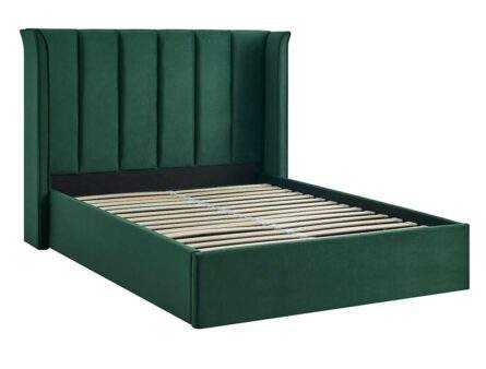 BestPriceBeds Polar  Emerald Green Storage Bed