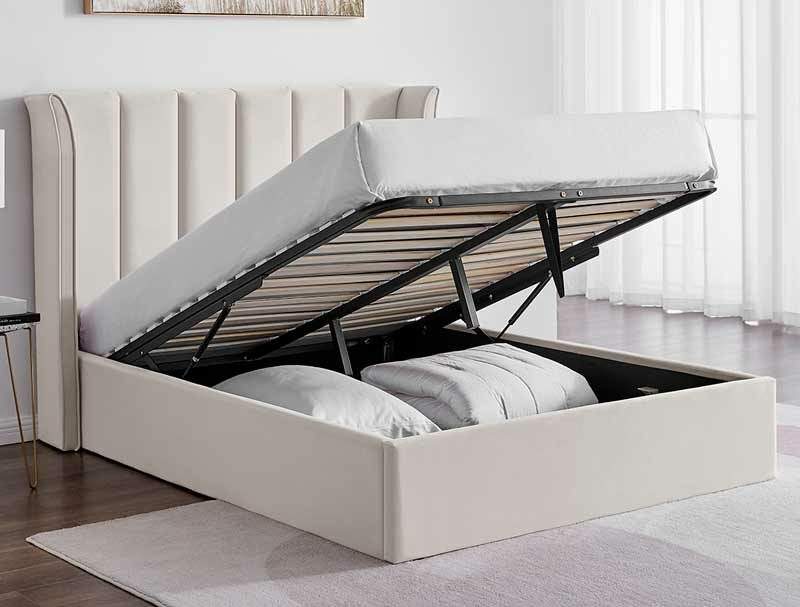 BestPriceBeds Polar Natural Storage Bed