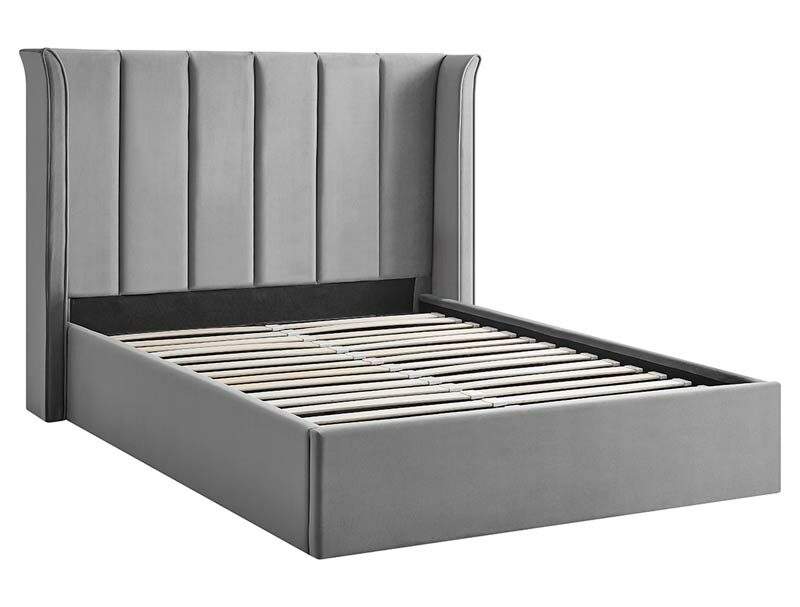 BestPriceBeds Polar Silver Storage Bed