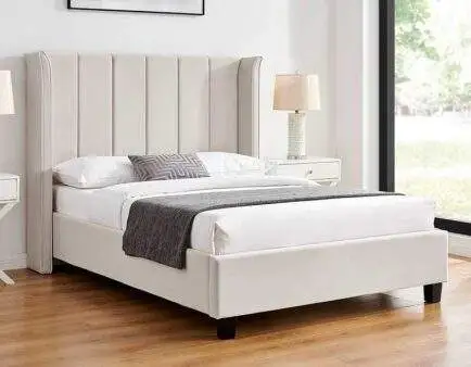 Limelight Polar Natural Winged Bed Frame