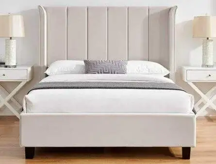 Limelight Polar Natural Winged Bed Frame