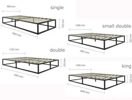 Birlea Box Metal Bed Frame