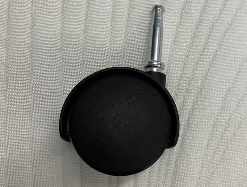 Alpha 50mm Diameter Black Wheel Castors