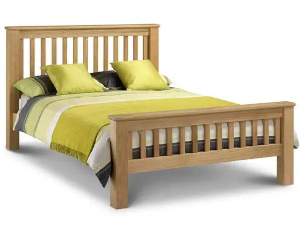 Julian Bowen Marlborough American Oak Bed Frame