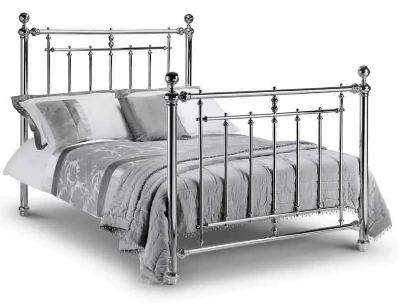 BPB Emperor Chrome Finish Bed Frame