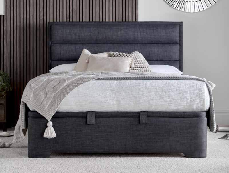 Kaydian Kirby Slate Ottoman Bed Frame