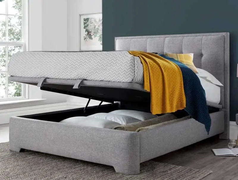 Kaydian Falstone Marbella Grey Ottoman Bed Frame