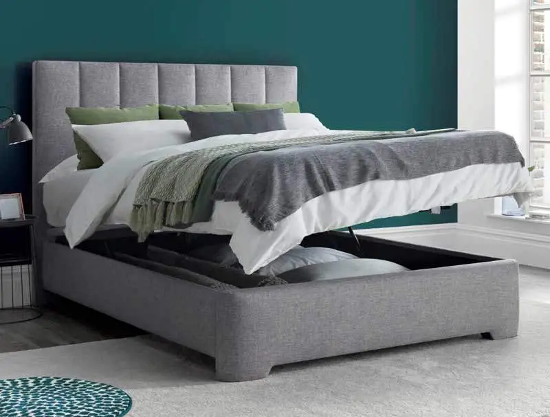 Kaydian Medburn Marbella Grey Ottoman Bed Frame