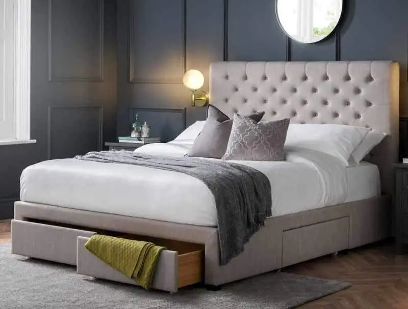 Julian Bowen Wilton Deep Buttoned Storage Bed