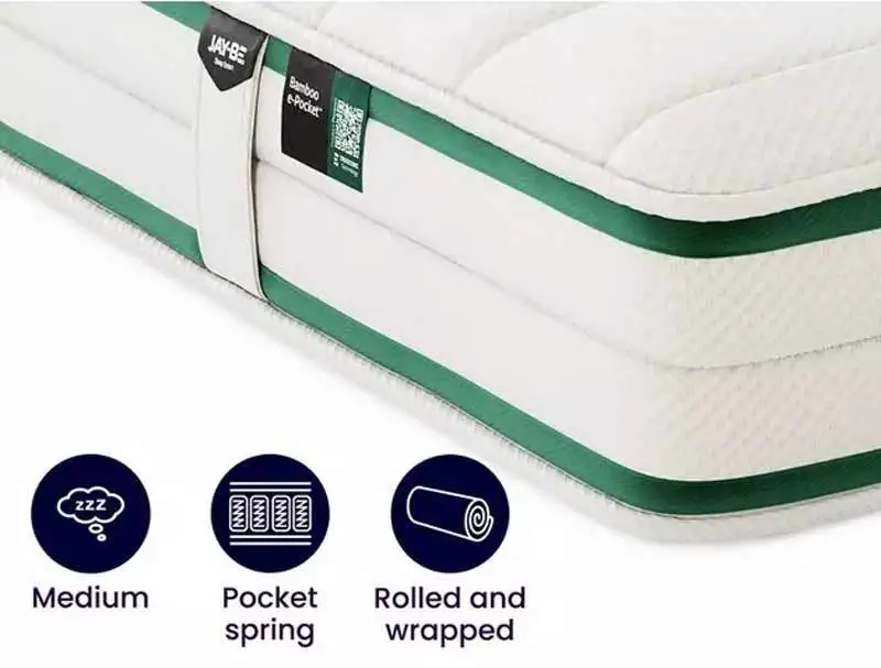 Jay-Be Fresh Bamboo Kids Mattress