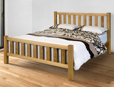 BestPriceBeds Salter  British Made Pine Bed Frame