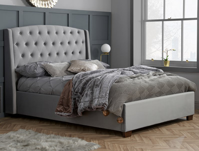 Birlea Balmoral Winged Button Bed Frame