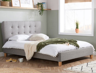Birlea Stockholm Fabric Bed Frame