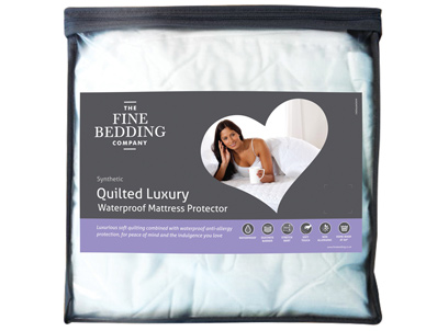 Fine Bedding Company Complete Comfort Quilted Waterproof Mattress Protector