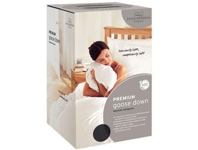 Fine Bedding Company Premium Goose Down Quilt 13.5 Tog