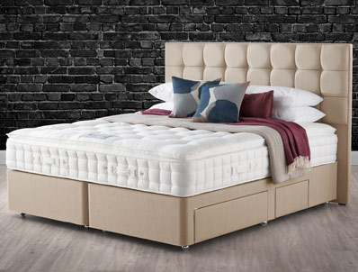 Hypnos Pillow Top Astral 8 Turn Divan Bed