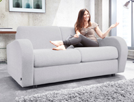 Jay-Be Retro Sofa Bed - 2 Seater Discontinued