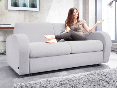 Jaybe Retro Sofa Bed - 2 Seater