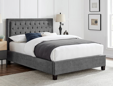 Limelight Rhea Dark Grey Bed Frame