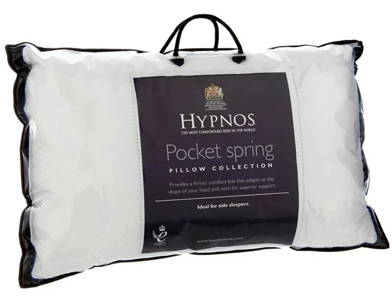 Hypnos Reactive Pocket Spring Pillow Pair - Buy Online at BestPriceBeds