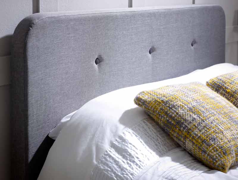 Limelight Tucana Grey Fabric Bed Frame