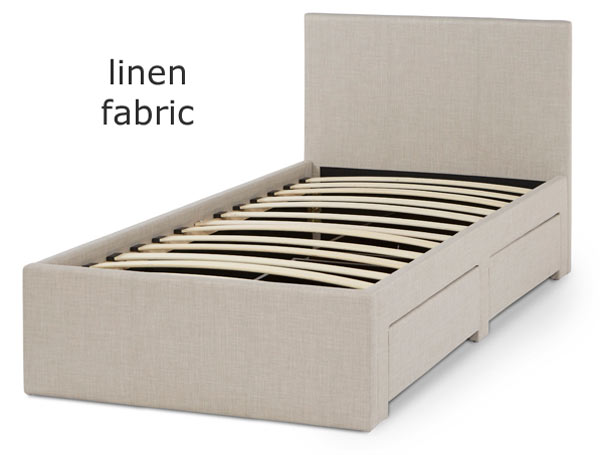 Serene Scarlett Fabric Drawer Bed Frame Discontinued