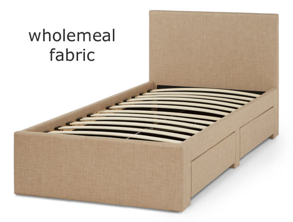 Serene Scarlett Fabric Drawer Bed Frame Discontinued