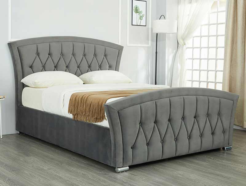 Sweet Dreams Leigh Fabric Ottoman Bed Frame