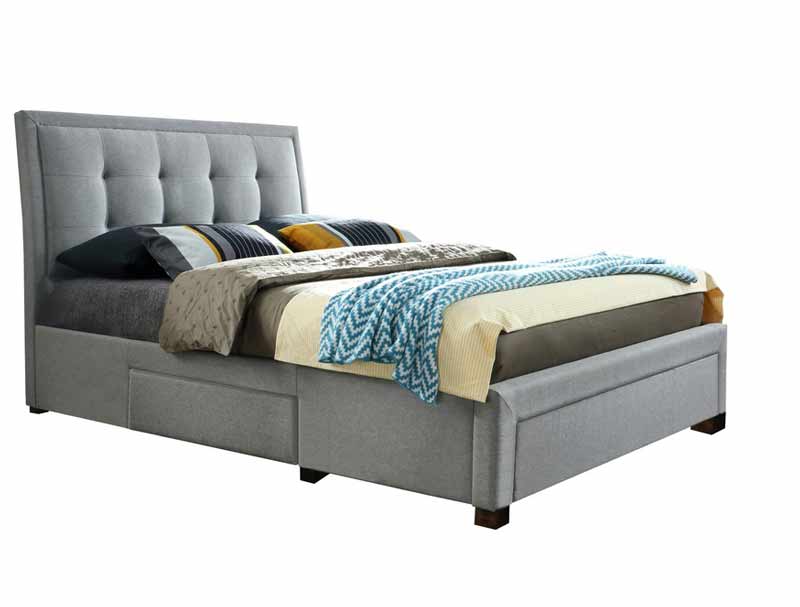 Birlea Shelby Fabric Drawer Bed Frame