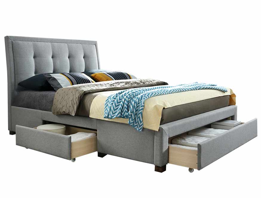 Birlea Shelby Fabric Drawer Bed Frame
