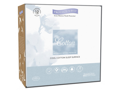 Protect-A-Bed Cotton Waterproof Mattress Protector