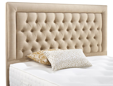Relyon Grand Upholstered Floor Standing, Free Standing King Headboard With Storage