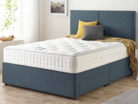 Relyon Pure Natural 1000 Pocket Divan Bed With 2 Drawers - IN STOCK