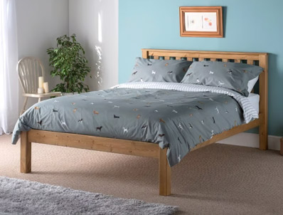 Shed Beds  Eppie Solid Pine Bed Frame