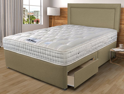 Sleepeezee Backcare Luxury 1400 Pocket Divan Bed