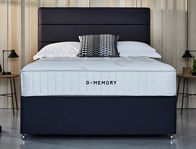 Sleepeezee G2 Graphite Memory & 2200 Pocket  Divan Bed