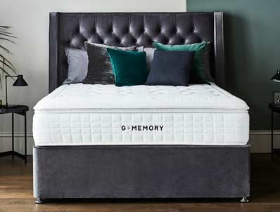 Sleepeezee G3 Graphite Memory & 3200 Pocket Divan Bed